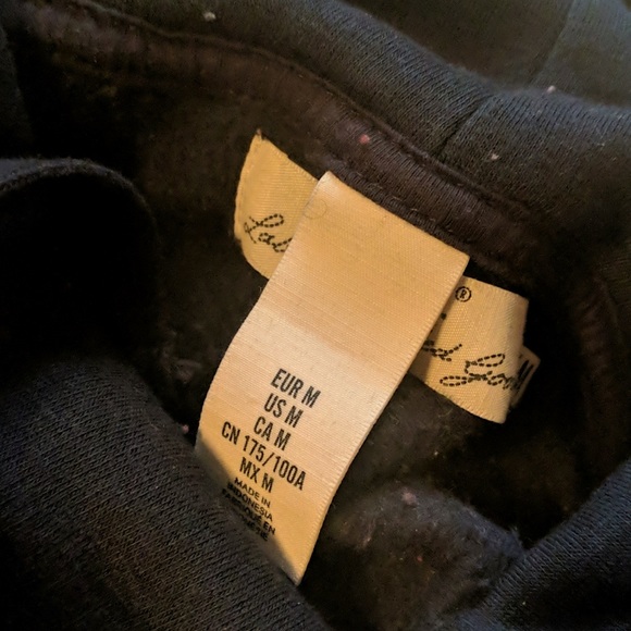 H&M Men’s Red White Blue Funnel Neck Colorblock Sweater Size Medium - Picture 2 of 3